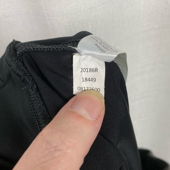 Spanx Black Faux Leather Pebbled Leggings Sz.L - Picture 15 of 16